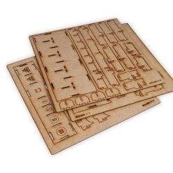 E-raptor Houten Insert Brass: Birmingham – Insert -Laserox-winkel bordspel accessoires e raptor houten insert brass birmingham 3