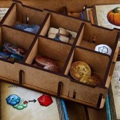 E-raptor Houten Insert De Kwakzalvers Van Kakelenburg + Expansions – Insert -Laserox-winkel bordspel accessoires e raptor houten insert de kwakzalvers van kakelenburg plus expansions 3