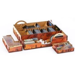 E-raptor Houten Insert Terraforming Mars + Expansions UV Print – Insert -Laserox-winkel bordspel accessoires e raptor houten insert terraforming mars and expansions uv print 1