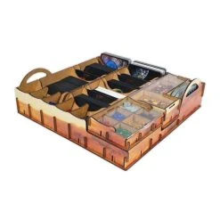 E-raptor Houten Insert Terraforming Mars + Expansions UV Print – Insert -Laserox-winkel bordspel accessoires e raptor houten insert terraforming mars and expansions uv print 2
