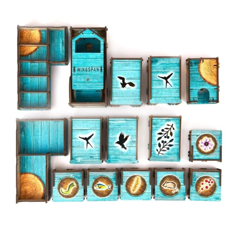 E-Raptor Houten Insert Wingspan + Expansions UV Print – Insert 4 E-Raptor Houten Insert Wingspan + Expansions UV Print – Insert - Afbeelding 2