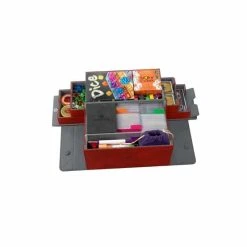 Gamegenic: Cards’ Lair 600+ (Rood) – Accessoires -Laserox-winkel bordspel accessoires gamegenic cards lair 600 2 1