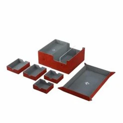 Gamegenic: Cards’ Lair 600+ (Rood) – Accessoires -Laserox-winkel bordspel accessoires gamegenic cards lair 600 3 1