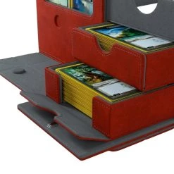 Gamegenic: Cards’ Lair 600+ (Rood) – Accessoires -Laserox-winkel bordspel accessoires gamegenic cards lair 600 7 1