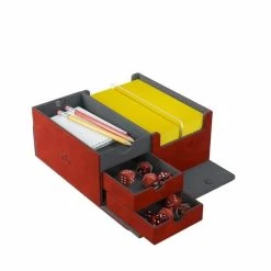 Gamegenic: Cards’ Lair 600+ (Rood) – Accessoires -Laserox-winkel bordspel accessoires gamegenic cards lair 600 8 1