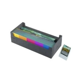 Gamegenic: Deckbox Dungeon 1100+ XL (Zwart/Oranje) – Accessoires -Laserox-winkel bordspel accessoires gamegenic deckbox dungeon 1100 xl zwart oranje 5