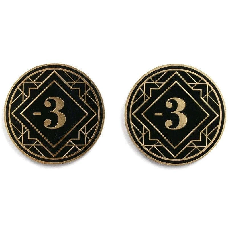 Laserox Arkham Horror: The Card Game Chaos Tokens – Accessoires 5 Laserox Arkham Horror: The Card Game Chaos Tokens – Accessoires - Afbeelding 3