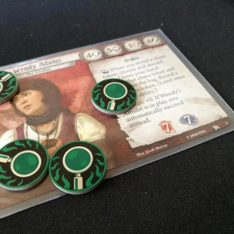 Laserox Arkham Horror: The Card Game Clue/Doom Tokens – Accessoires 5 Laserox Arkham Horror: The Card Game Clue/Doom Tokens – Accessoires - Afbeelding 3