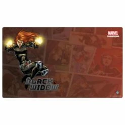 Fantasy Flight Games Marvel Champions LCG Black Widow Playmat – Accessoires