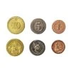 Vesuvius Media Metal Industrial Coins Set (50ST) – Accessoires -Laserox-winkel bordspel accessoires metal industrial coins set