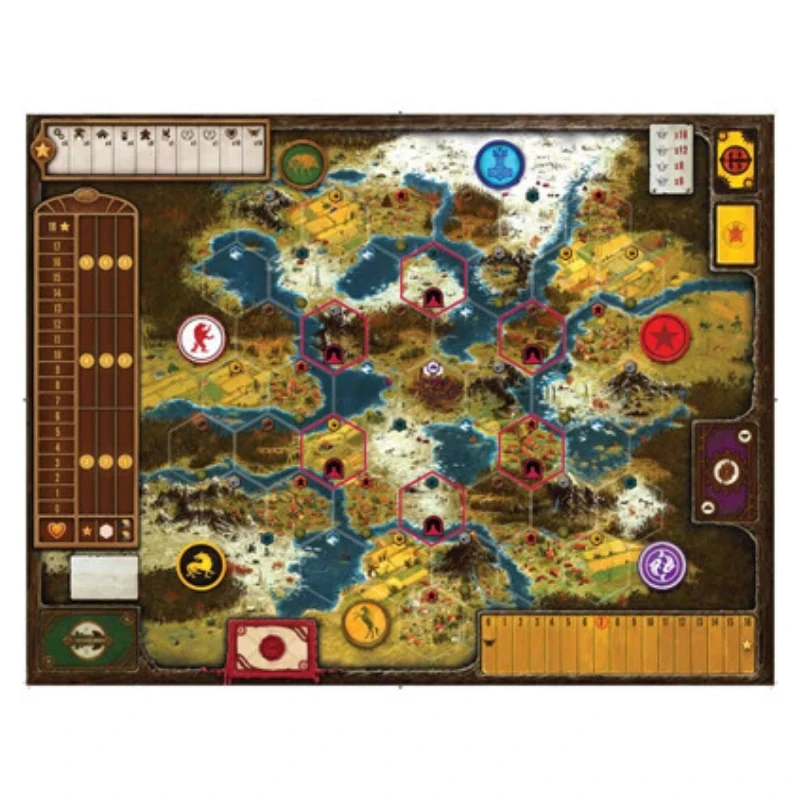 Stonemaier Games Scythe Neoprene Playmat – Accessoires 3 Stonemaier Games Scythe Neoprene Playmat – Accessoires