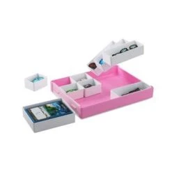 Gamegenic Token Silo Pink-White – Accessoires -Laserox-winkel bordspel accessoires token silo pink white