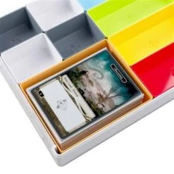 Gamegenic Token Silo White-Multicolor – Accessoires -Laserox-winkel bordspel accessoires token silo white multicolor 3