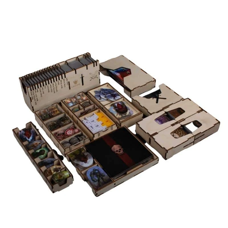 Laserox Houten Insert Gloomhaven Jaws Of The Lion – Insert 4 Laserox Houten Insert Gloomhaven Jaws Of The Lion – Insert - Afbeelding 2