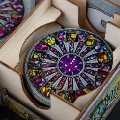 Laserox Houten Insert Sagrada – Insert -Laserox-winkel bordspel insert laserox houten insert sagrada 2