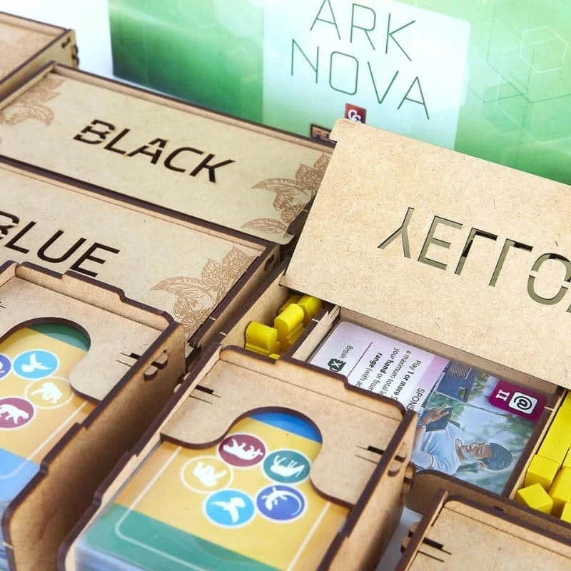 E-Raptor Houten Insert Ark Nova – Insert 4 E-Raptor Houten Insert Ark Nova – Insert - Afbeelding 2