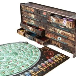 E-Raptor Houten Insert De Kwakzalvers Van Kakelenburg + Uitbreidingen UV Print – Insert -Laserox-winkel bordspel inserts e raptor houten insert de kwakzalvers van kakelenburg uitbreidingen uv print 5