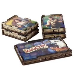 E-Raptor Houten Insert Maracaibo + Expansion UV Print – Insert -Laserox-winkel bordspel inserts e raptor houten insert maracaibo expansion uv print 6