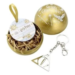 DISTRINEO Kerstbal Harry Potter: Christmas And Keyring – Merchandise