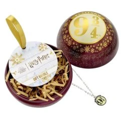 DISTRINEO Kerstbal Harry Potter: Platform 9 3/4 And Necklace – Merchandise