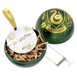 DISTRINEO Kerstbal Harry Potter: Slytherin And Necklace – Merchandise