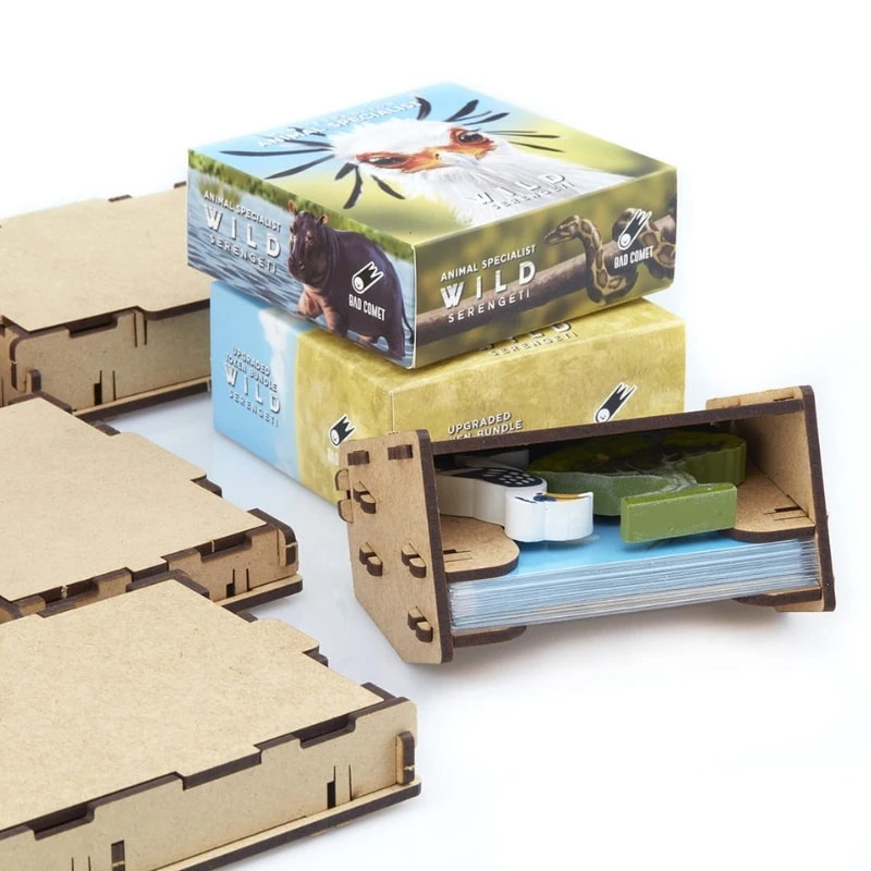 E-Raptor Houten Insert Wild: Serengeti + Expansion – Insert 4 E-Raptor Houten Insert Wild: Serengeti + Expansion – Insert - Afbeelding 2