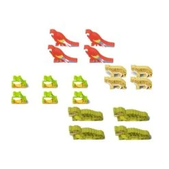 Bad Comet Life Of The Amazonia: Meeple Set – Accessoires